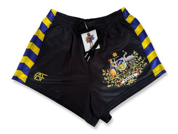 AFS "Coat Of Arms" Footy Shorts (With Pockets)