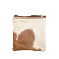 COUNTRY ALLURE Cowhide Coin Purse Small - 053
