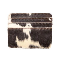 COUNTRY ALLURE Cowhide Leather Card Holder - Zara