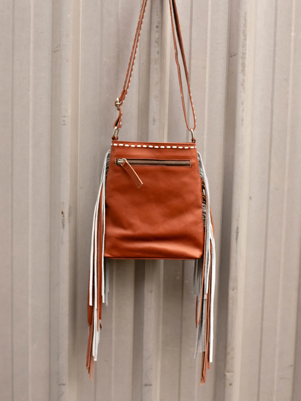 Country Allure - Lainey Festival Bag - Tan