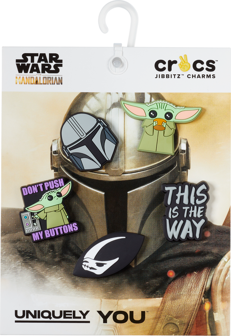 CROCS Jibbitz™ Shoe Charms - Disney The Mandalorian 5 Pack