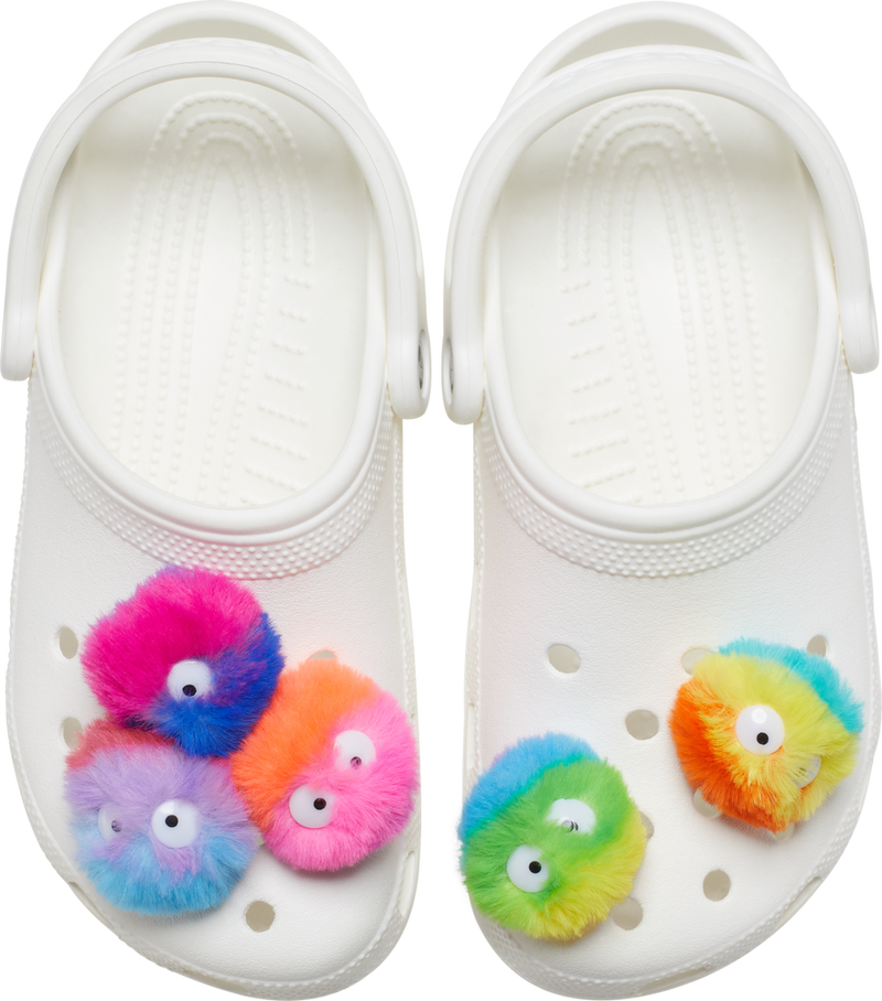 CROCS Jibbitz™ Shoe Charms -Fuzzy Puff Characters 5 Pack