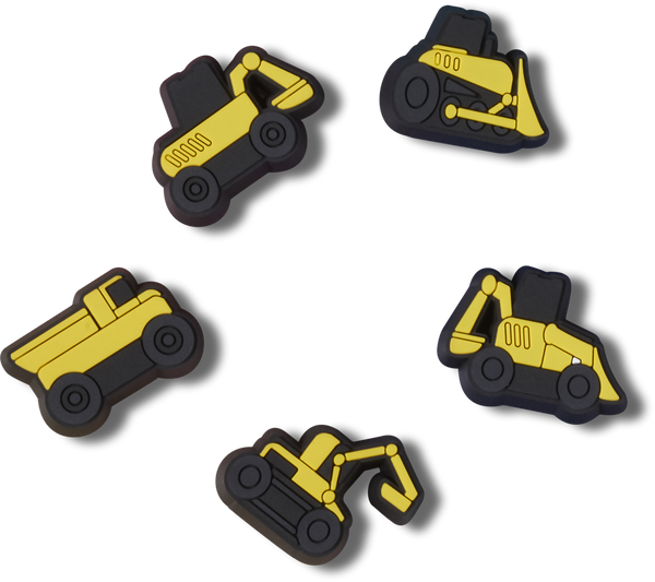 CROCS Jibbitz™ Shoe Charms - Mini Construction 5 Pack