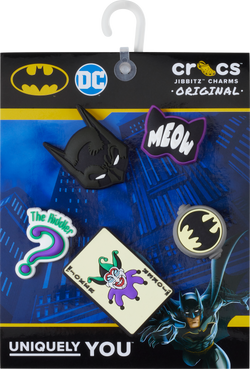 CROCS Jibbitz™ Shoe Charms - Batman 5 Pack