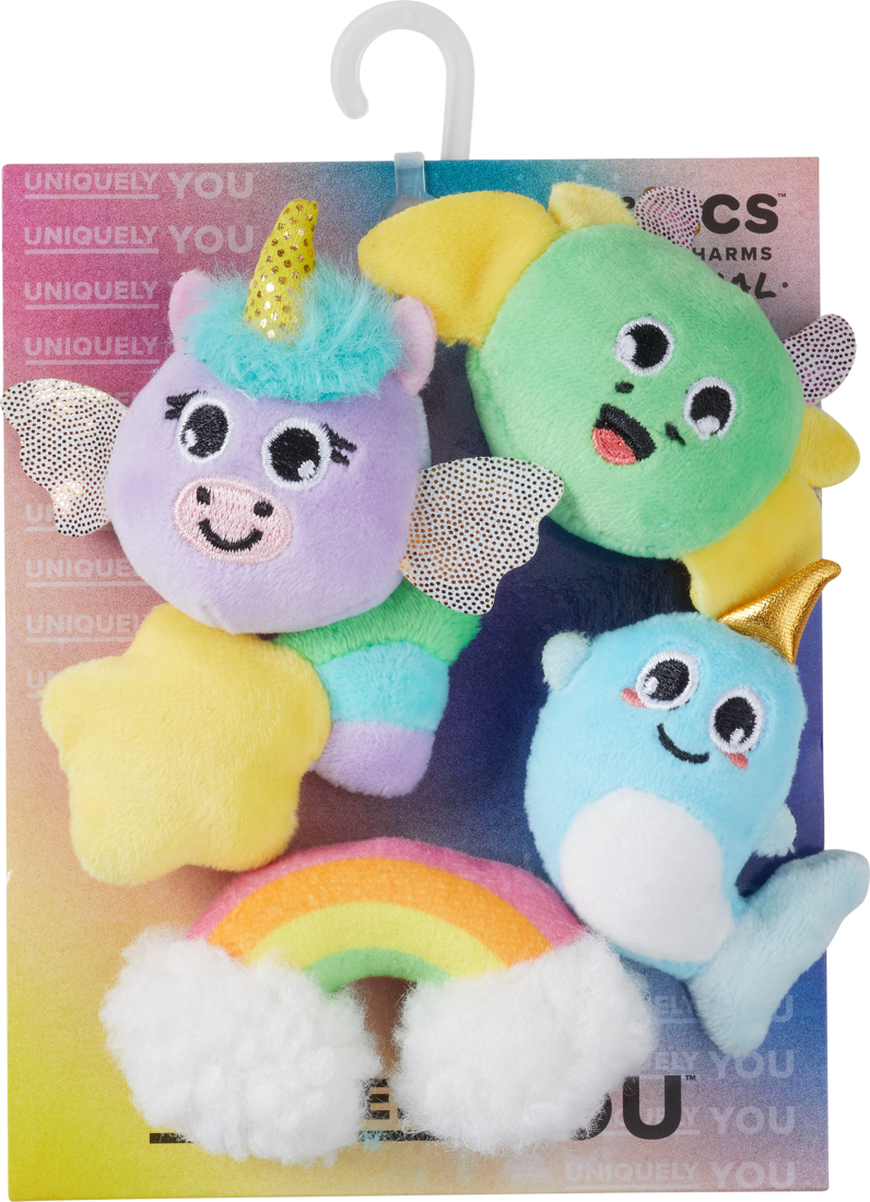 CROCS Jibbitz™ Shoe Charms - Magical Plush Friends 5  Pack