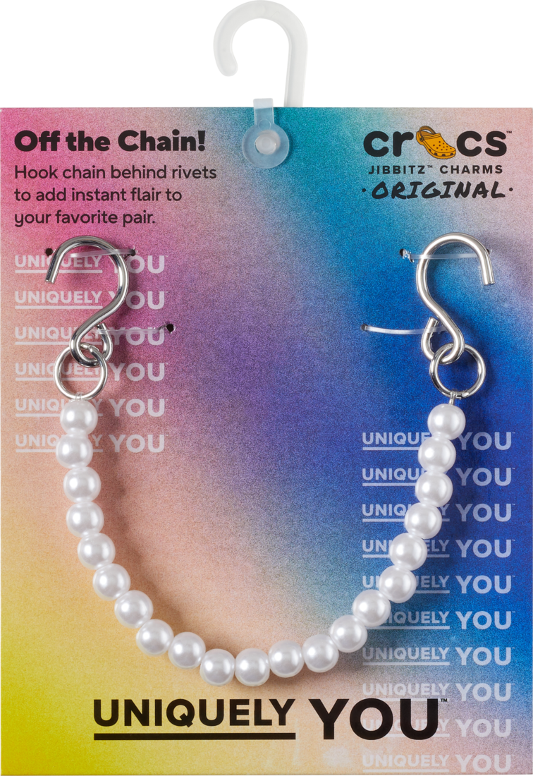 CROCS Jibbitz™ Shoe Charms - Pearl Strap Chain