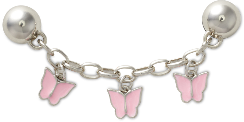 CROCS Jibbitz™ Shoe Charms - Goth Girl Butterfly Chain