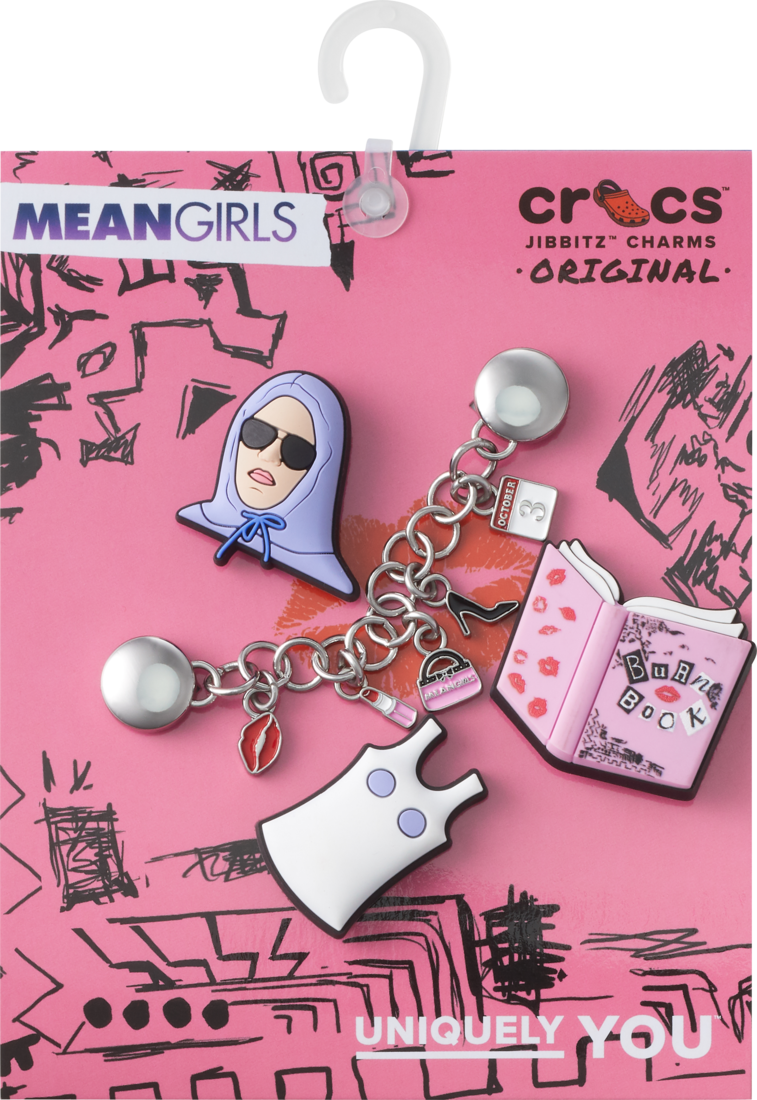 CROCS Jibbitz™ Shoe Charms - Mean Girls 5 Pack