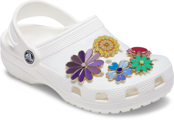 CROCS Jibbitz™ Shoe Charms - Floral Spin 5 Pack