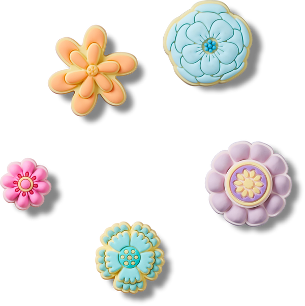 CROCS Jibbitz™ Shoe Charms - Fresh As A Daisy 5 Pack