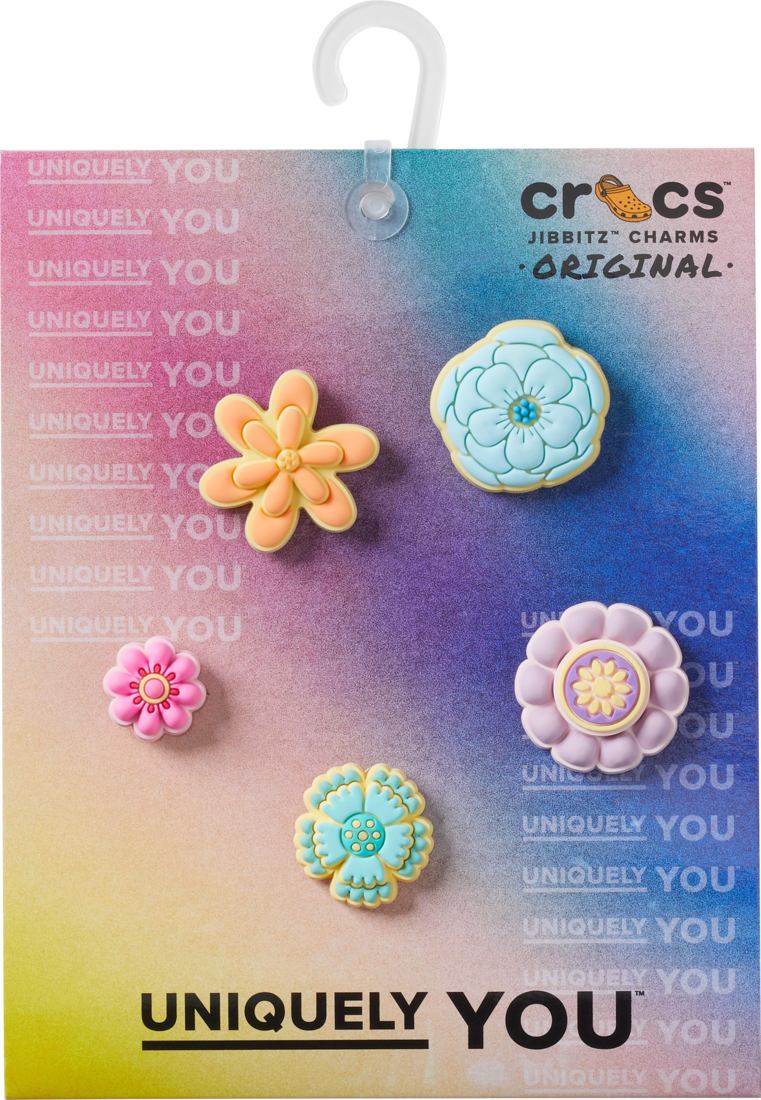 CROCS Jibbitz™ Shoe Charms - Fresh As A Daisy 5 Pack