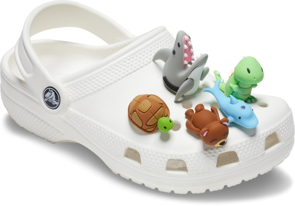 CROCS Jibbitz™ Shoe Charms -3D Animal Poses 5 Pack