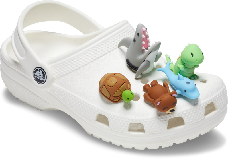 CROCS Jibbitz™ Shoe Charms -3D Animal Poses 5 Pack