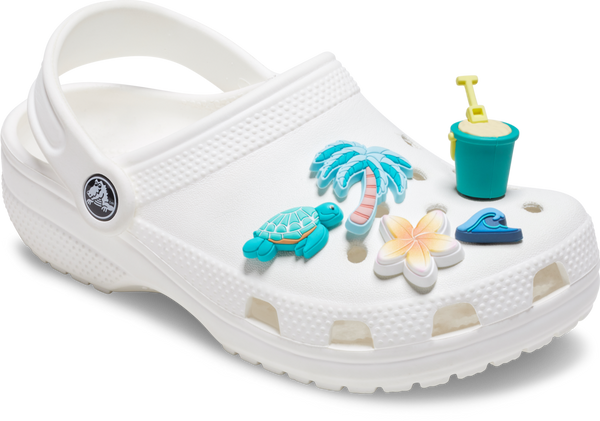 CROCS Jibbitz™ Shoe Charms - Beach Day 5 Pack