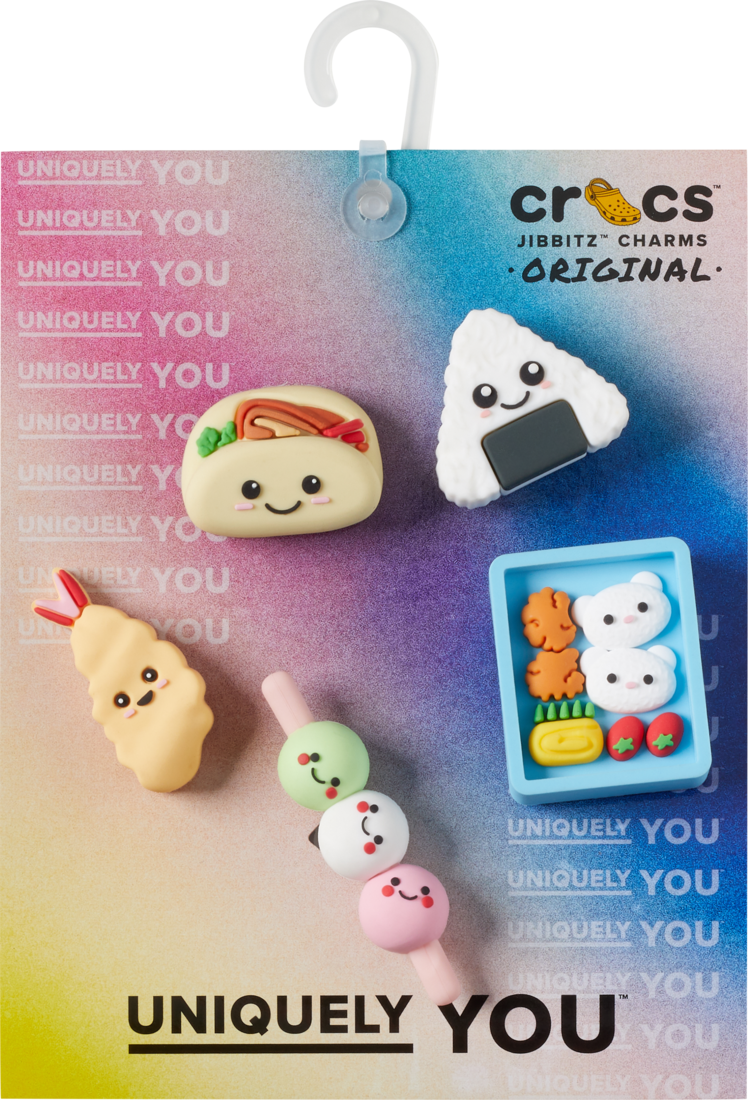 CROCS Jibbitz™ Shoe Charms - CUTE SNACKS 5 PACK