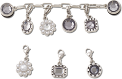 CROCS Jibbitz™ Shoe Charms - Silver Adjustable Charm  Chain