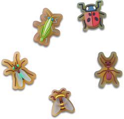 CROCS Jibbitz™ Shoe Charms - Tiny Insects 5 Pack