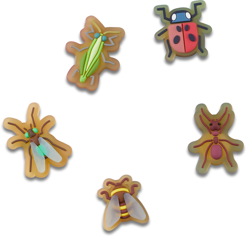 CROCS Jibbitz™ Shoe Charms - Tiny Insects 5 Pack