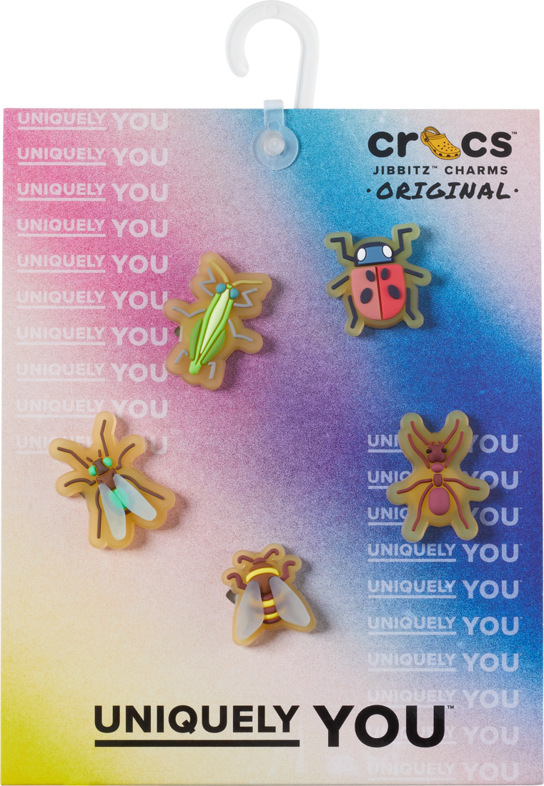 CROCS Jibbitz™ Shoe Charms - Tiny Insects 5 Pack