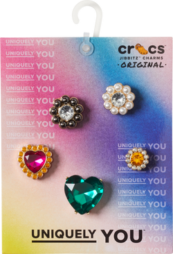 CROCS Jibbitz™ Shoe Charms - Ethereal Gem 5 Pack
