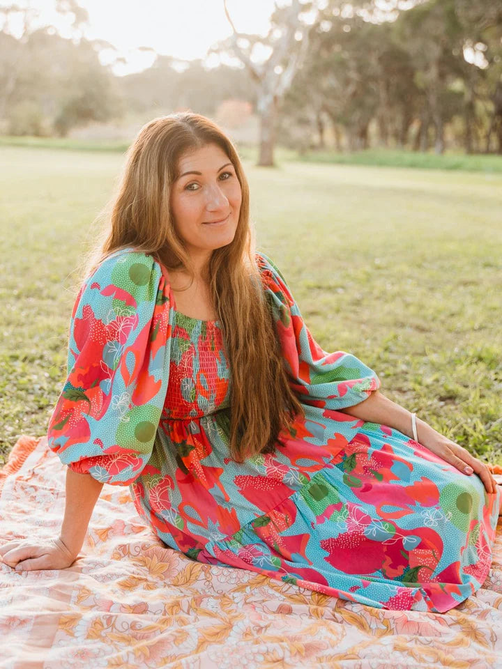 KashKiya - Bloomberry Joy Dress