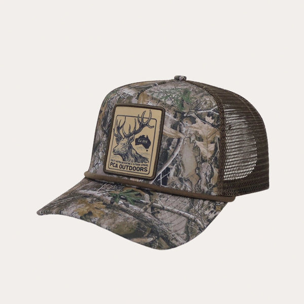 PCA Red Stag Trucker Cap Camo – Whiskey and Wildflowers