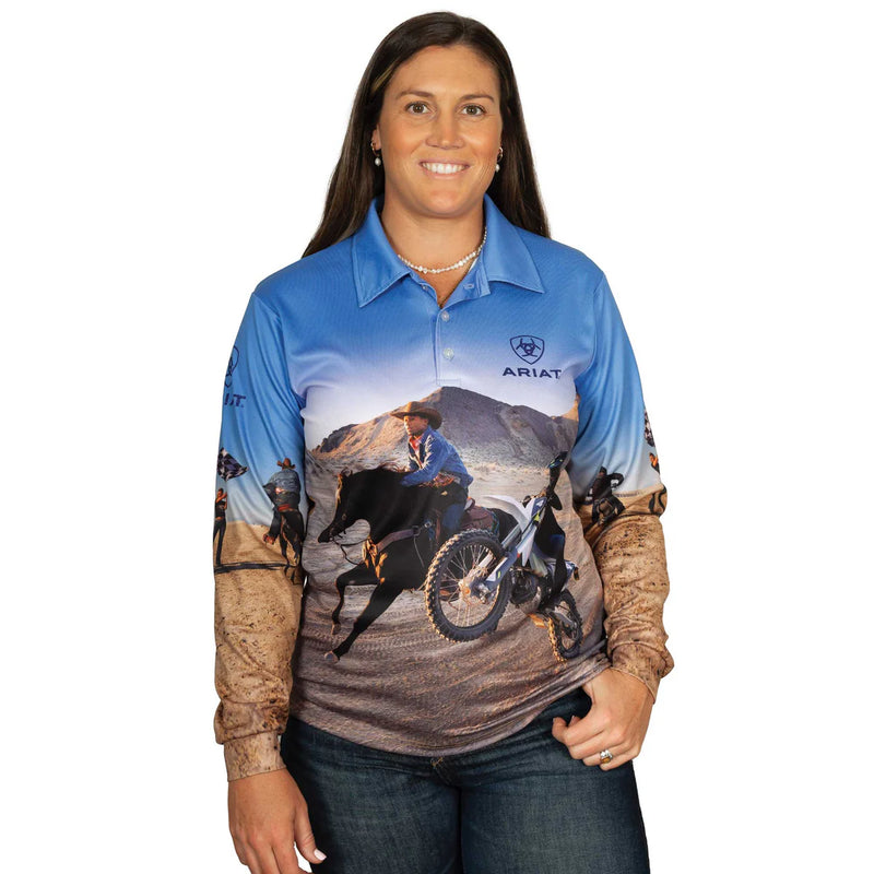 Western - Ariat UNI Fishing Shirt LETS RIDE