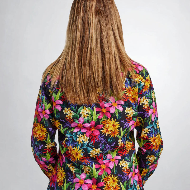 Coastal Cowboys - Midnight Women's Half Button Workshirt