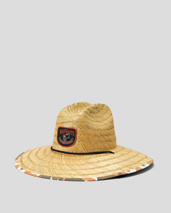 The Mad Hueys BOOT SCOOTIN SHOEY | STRAW HAT - NATURAL-OSFM