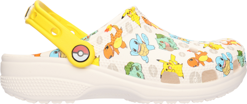 KIDS CLASSIC POKEMON CLOG - White/Multi