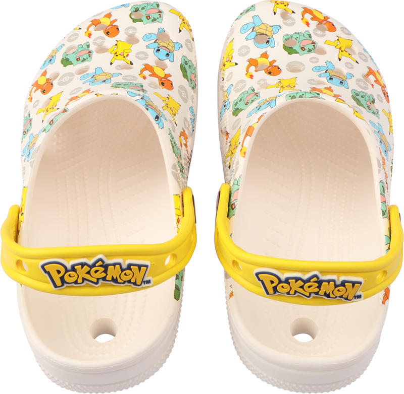 KIDS CLASSIC POKEMON CLOG - White/Multi