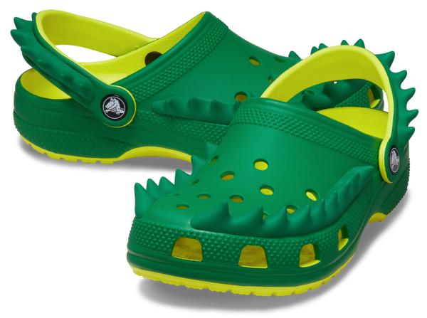 KIDS CLASSIC Spikes Clog Acidity, Green Ivy