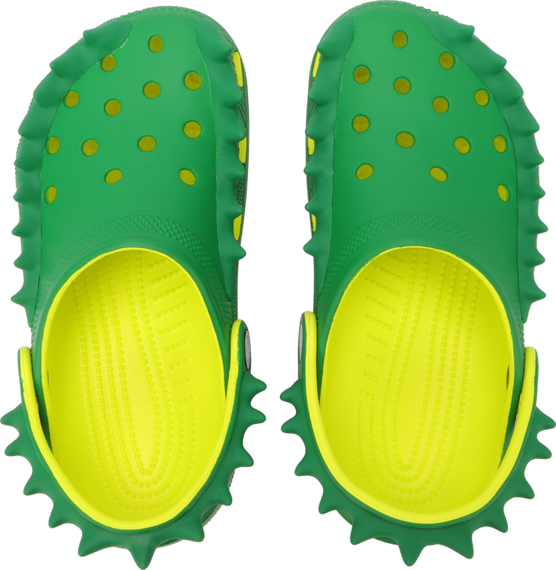 TODDLER CLASSIC Spikes Clog Acidity, Green Ivy