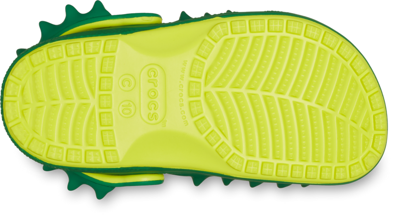 TODDLER CLASSIC Spikes Clog Acidity, Green Ivy