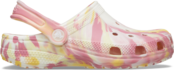 TODDLER CLASSIC GLOW MARBLED CLOG - Daylily /Multi