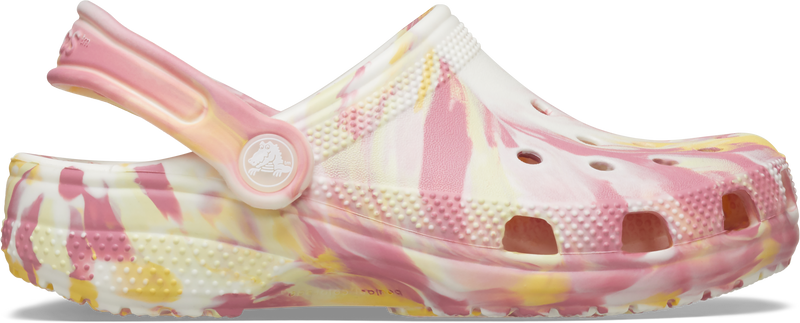 TODDLER CLASSIC GLOW MARBLED CLOG - Daylily /Multi
