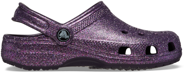 KIDS CLASSIC GLITTER CLOG - Dark Iris