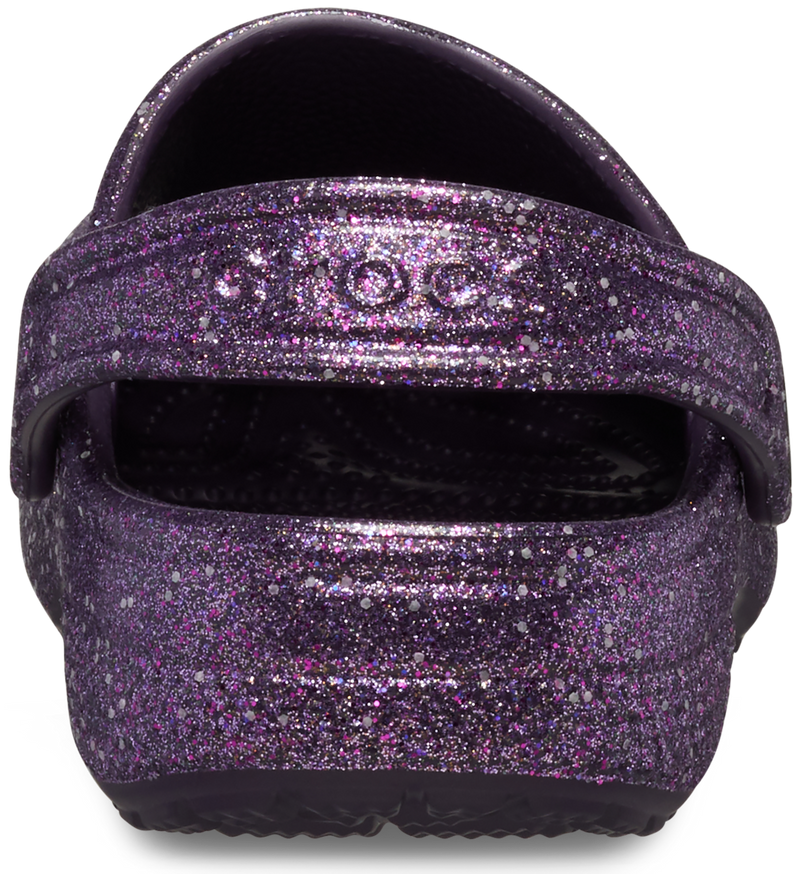 KIDS CLASSIC GLITTER CLOG - Dark Iris