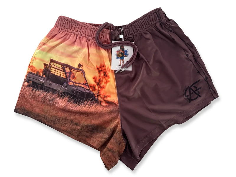 AFS 'Brown Buggy' - Footy Shorts