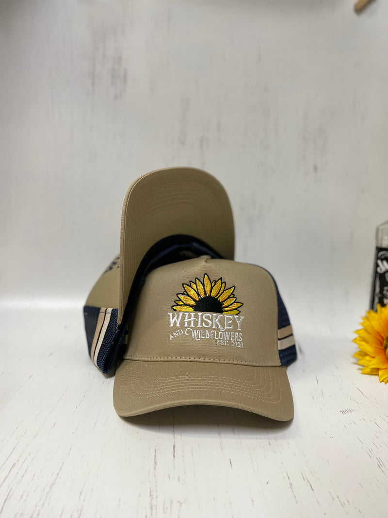 W&W Sand & Navy Trucker Cap DEC