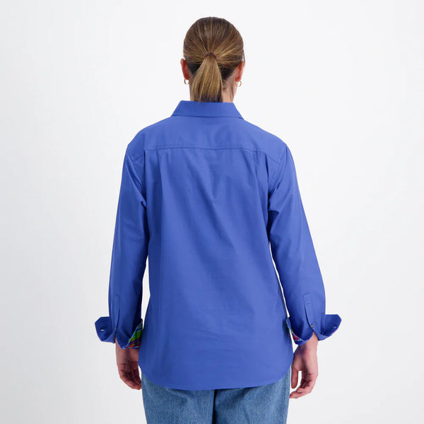 Coastal Cowboys - Fiesta Women's Half Button Workshirt