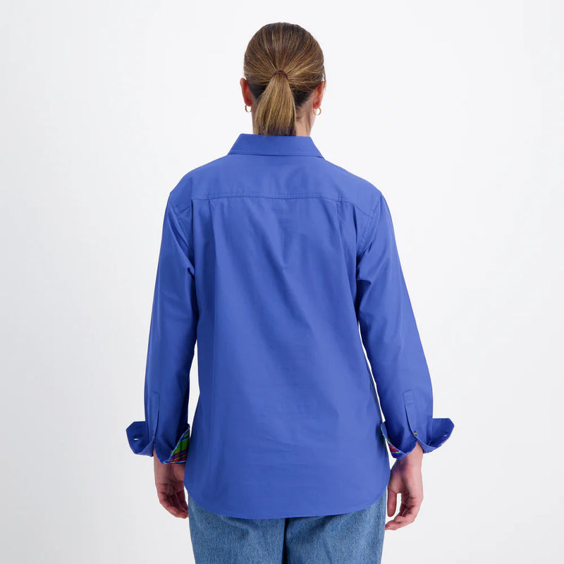 Coastal Cowboys - Fiesta Women's Half Button Workshirt