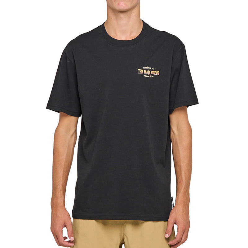 The Mad Hueys Caught FK All Skull - SS Tee Black