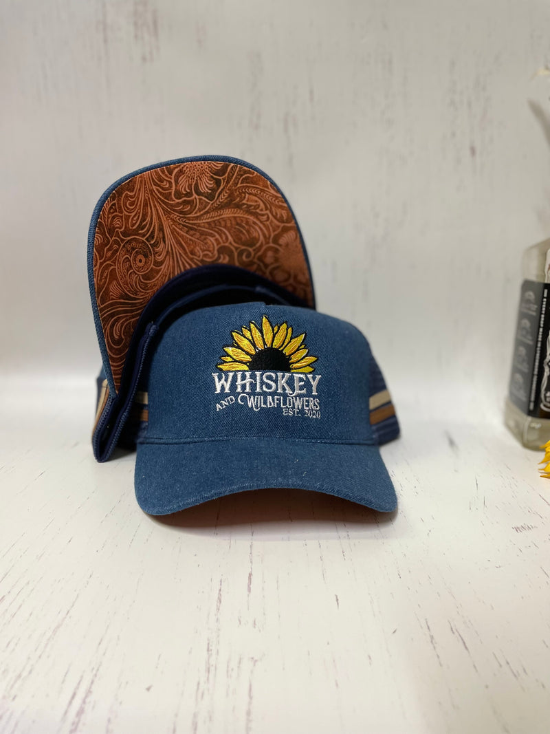 W&W True Blue Denim Trucker Cap DEC