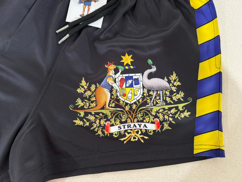 AFS "Coat Of Arms" Footy Shorts (With Pockets)