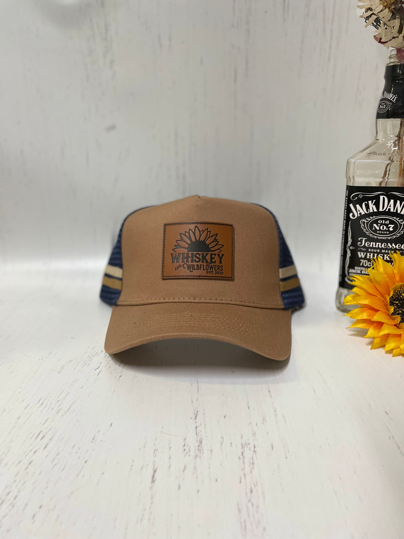 W&W Wood & Navy Trucker Cap DEC