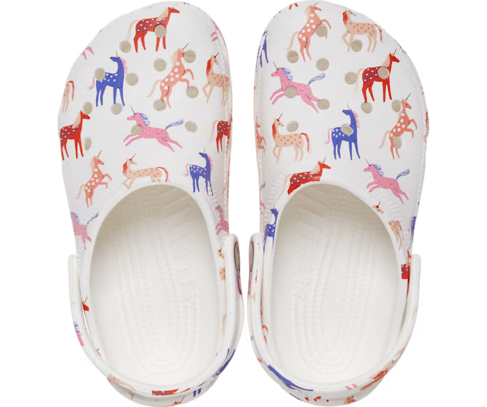 KIDS CLASSIC CHARACTER PRINT CLOG - Unicorn Magic