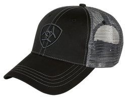 ARIAT- Black Trucker Cap