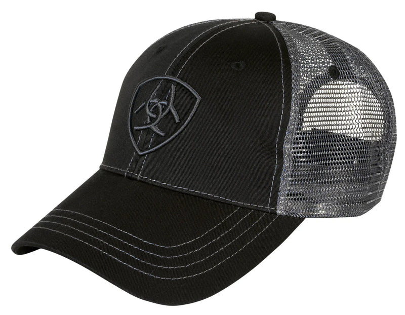 ARIAT- Black Trucker Cap