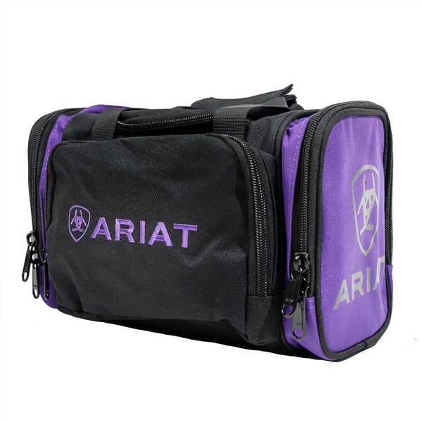 ARIAT Vanity Bag - Purple/Black